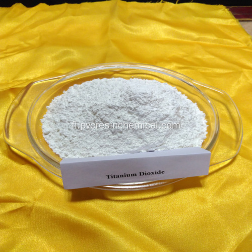 Muoviset lisäaineet titaanidioksidi rutiili anataasi